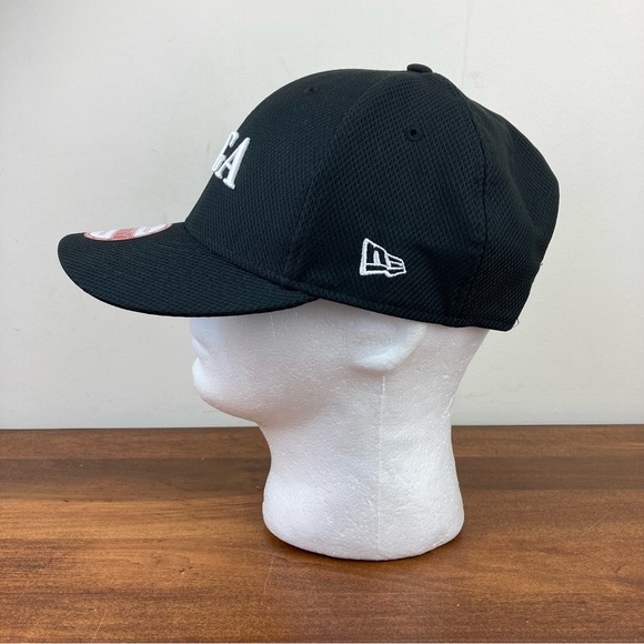 AJGA New Era Snapback Hat Cap Taylormade Golf Adjustable Black White OSFM - Picture 5 of 12